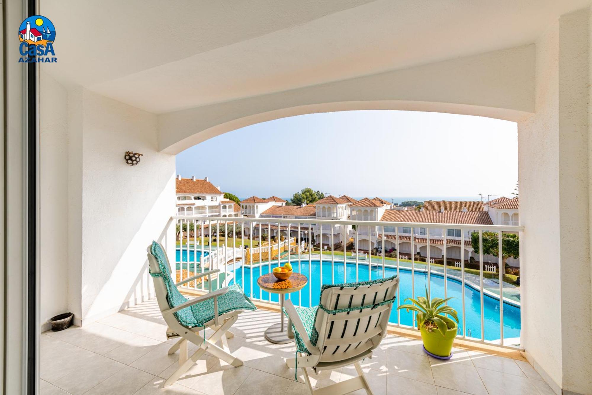 Апартаменты Residencial Al Andalus Casa Azahar Alcoceber Экстерьер фото